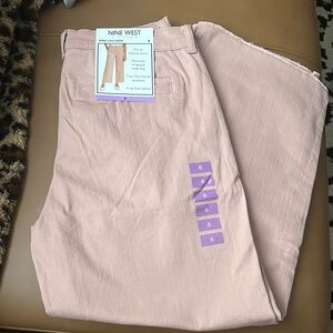 Nine West Blush Pink Chinos